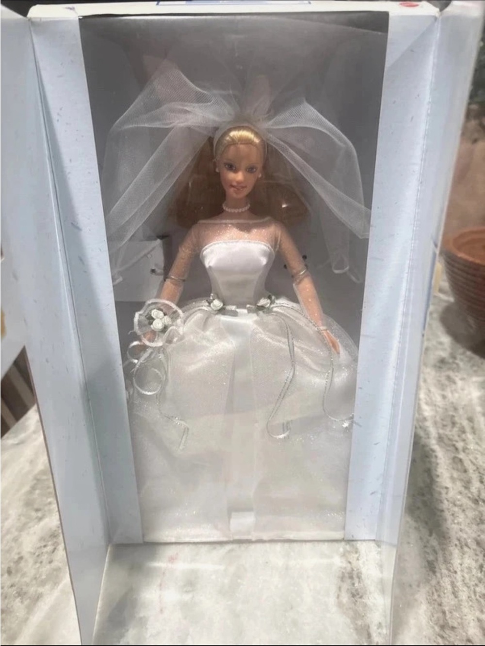 Vintage 1999 Blushing Bride Barbie Doll Mattel 26074 Special Edition
